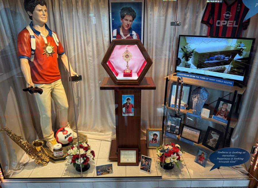 The Shrine to St Carlo Acutis in St Carlo Acustis Parish in Ireland